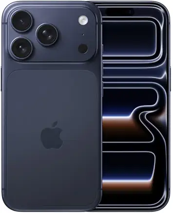 Apple iPhone 17 Pro, US Version, 256GB, eSIM, Deep Blue- Unlocked (Renewed)