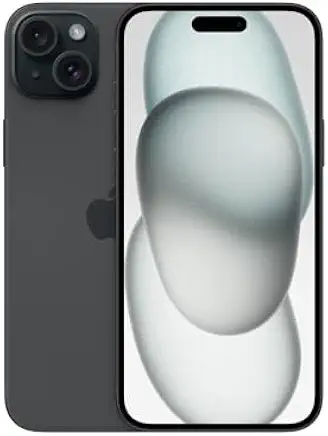 Apple iPhone 15 Plus, 128GB, Black - Unlocked (Renewed Premium)